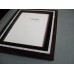 NATALINI PICTURE FRAME NEW 4X6 PHOTO EBONY BLACK BROWN PEARL MARQUETRY ITALY   292682582337